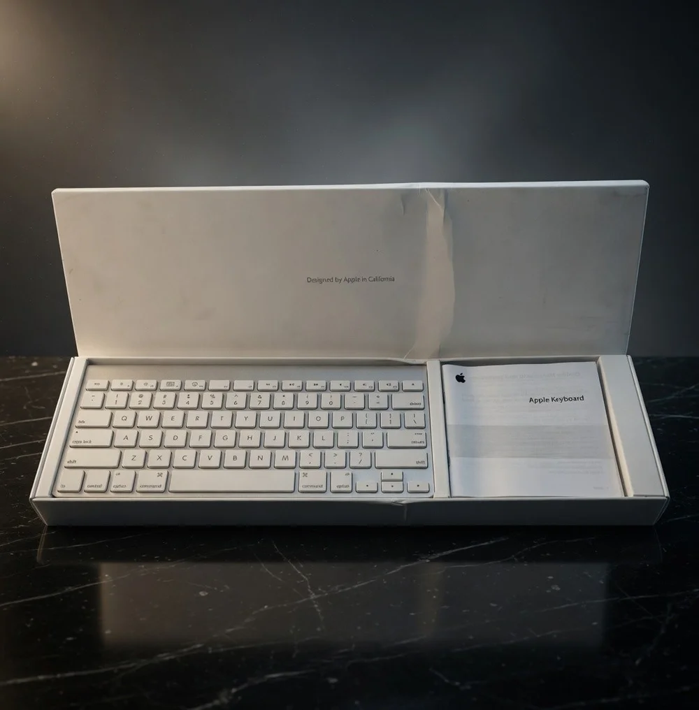 Apple Wireless Bluetooth Keyboard A1314 Silver Aluminum New Open Box